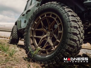 Jeep Gladiator Custom Wheels - HFX-1 by Vossen - Terra Bronze